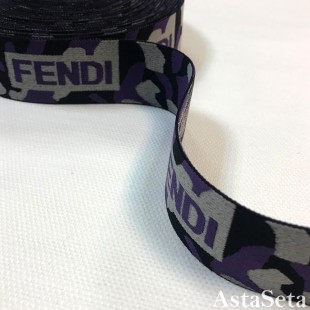 Резинка фиолетовая FENDI 4cм