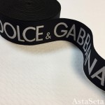 Резинка черно-белая Dolce Gabbana