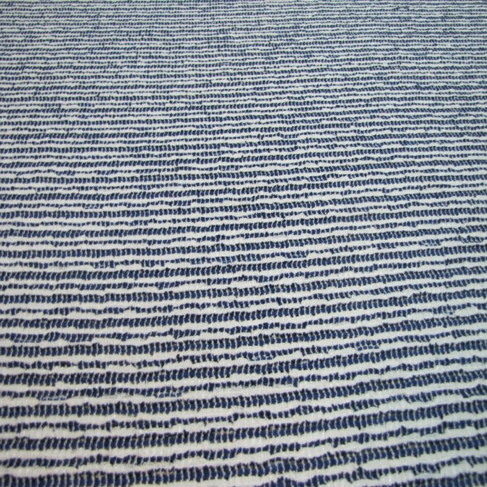 Ткань шанель сине-белая