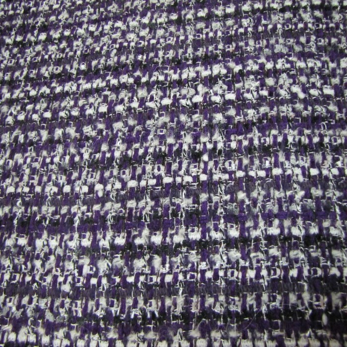 Пальтовая ткань букле фиолетовое