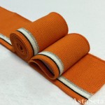 Подвяз оранжевый с полосками