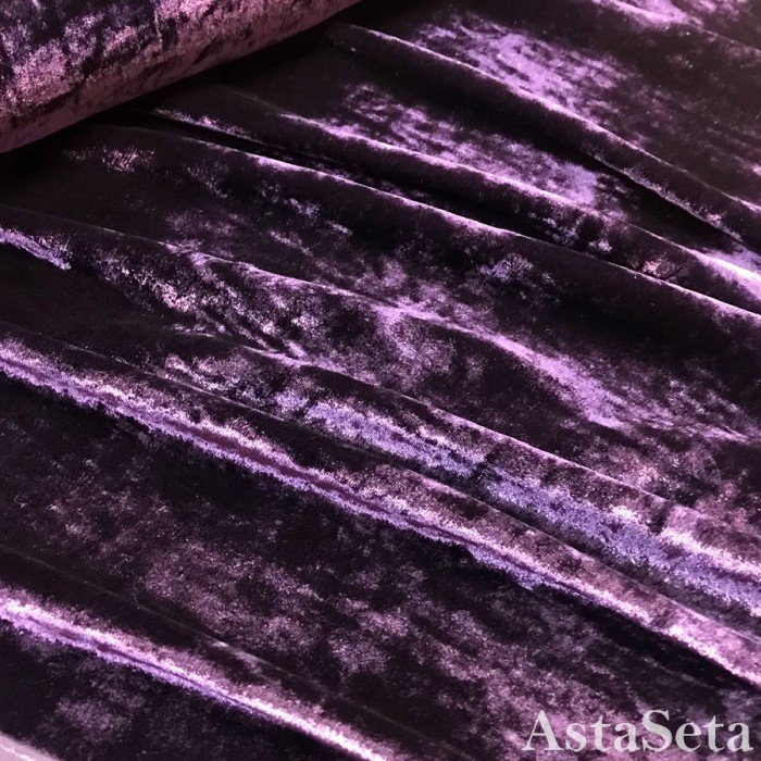 Бархат темно-фиолетовый