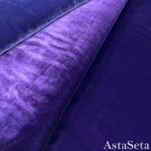 Шелковый бархат фиолетовый