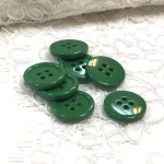 Пуговицы плательные зеленые 1.5см