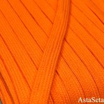 Шнур плоский неоново-оранжевый
